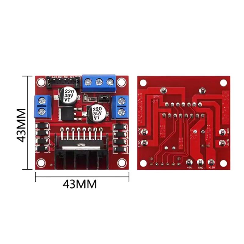 L298N Module - Плата управления двигателем L298N, модуль управления