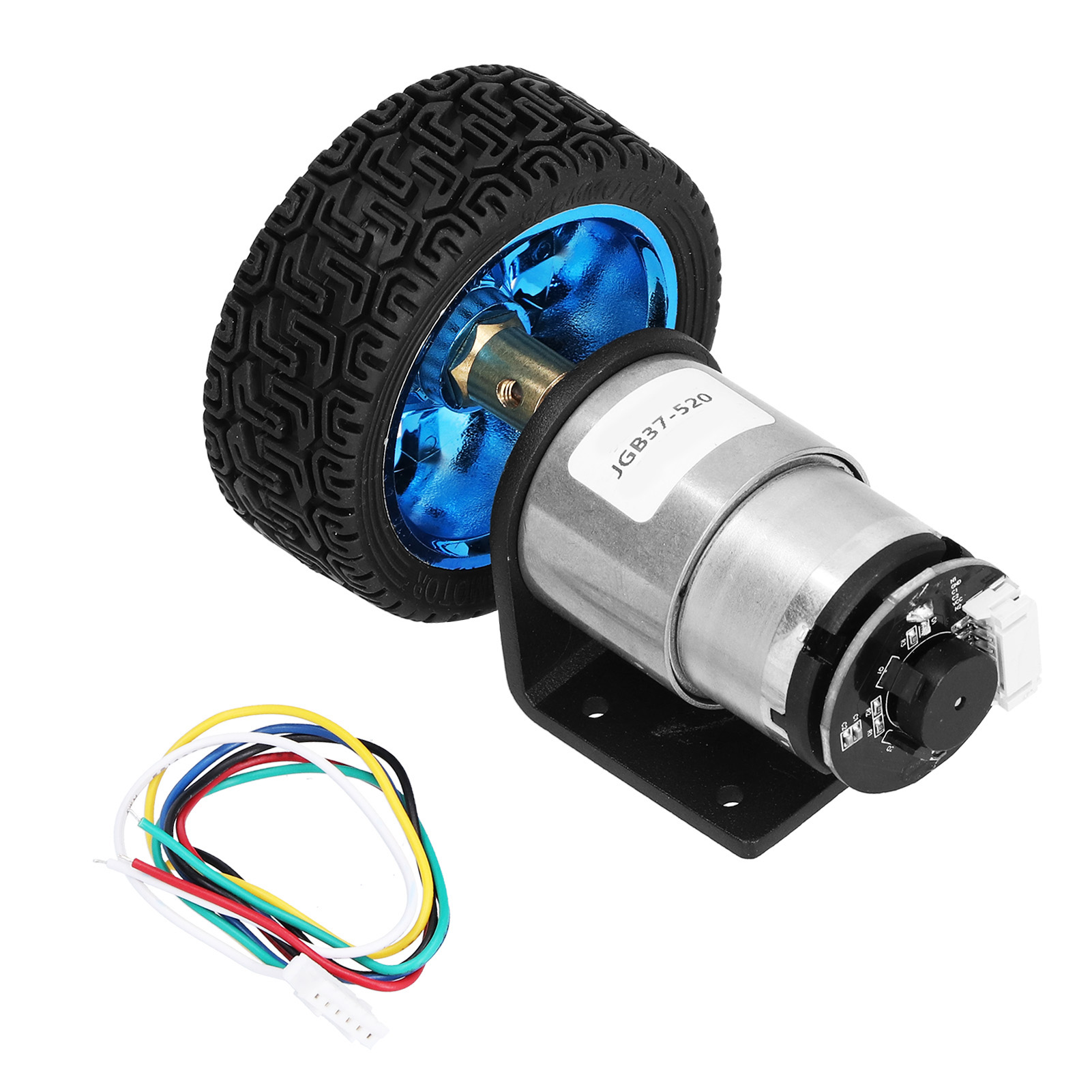 Geared Motor - Комплект мотор-редукторов 12В с энкодером, валы