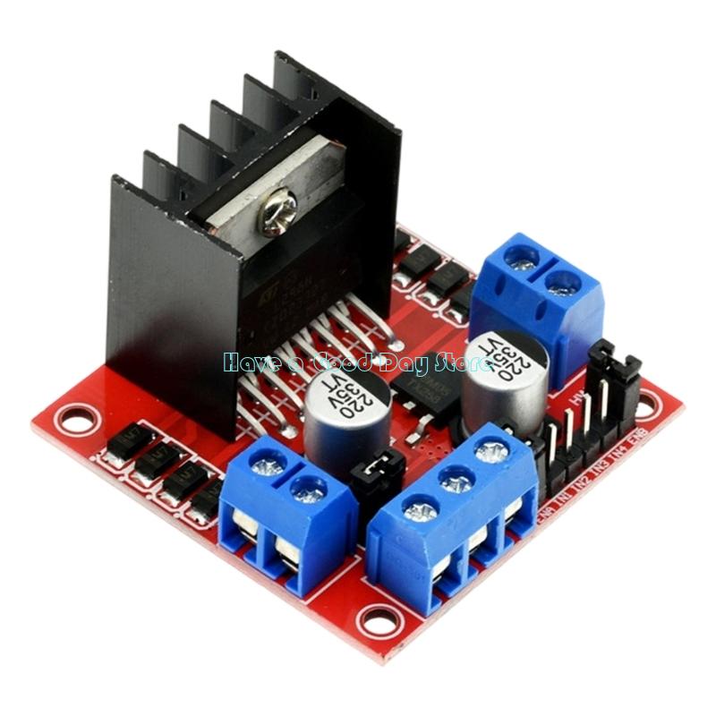 L298N Module - 462D Модуль управления двойным двигателем L298N,
