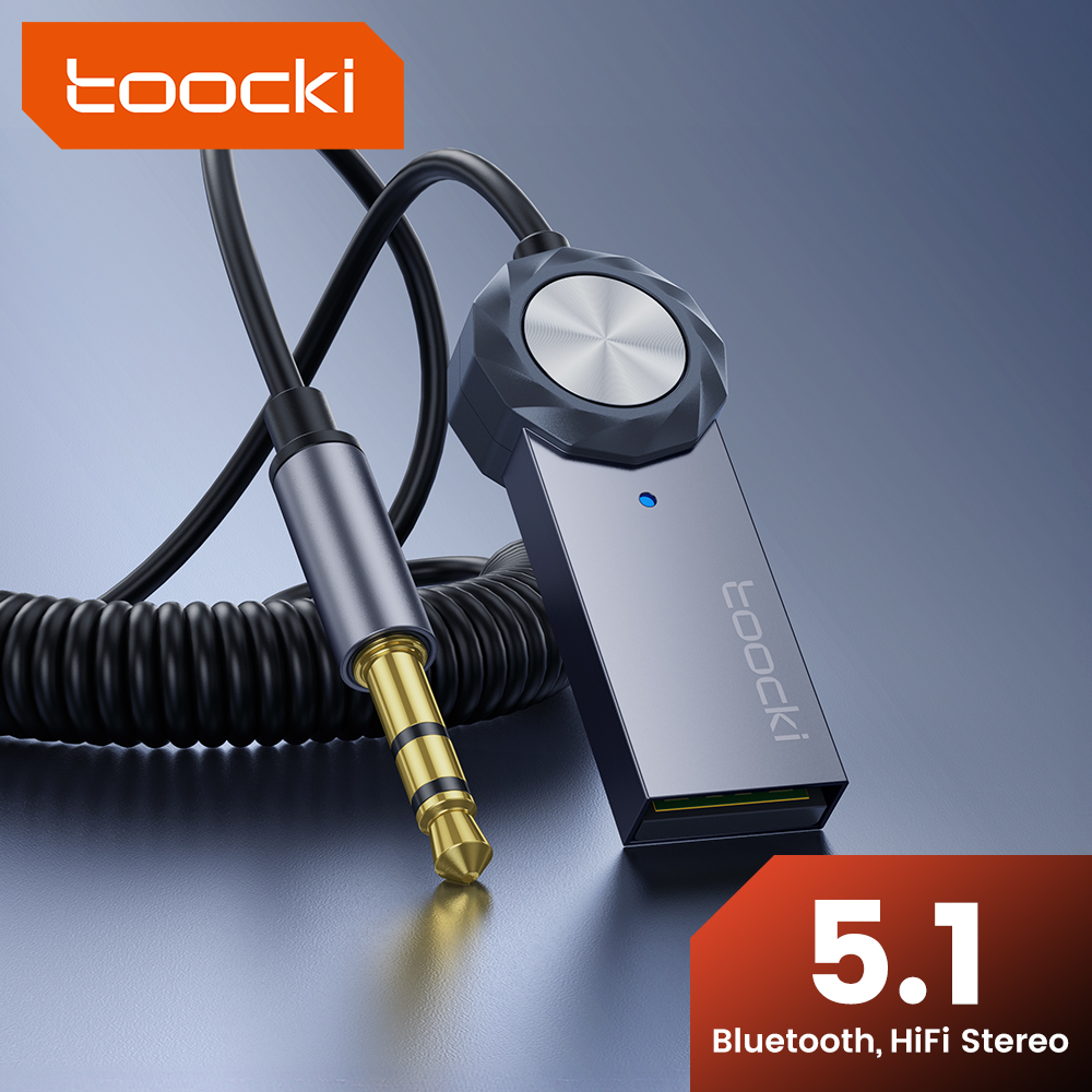 Robot Bluetooth Car - Bluetooth Aux-адаптер TOOCKI, Bluetooth 5,1 5,0,