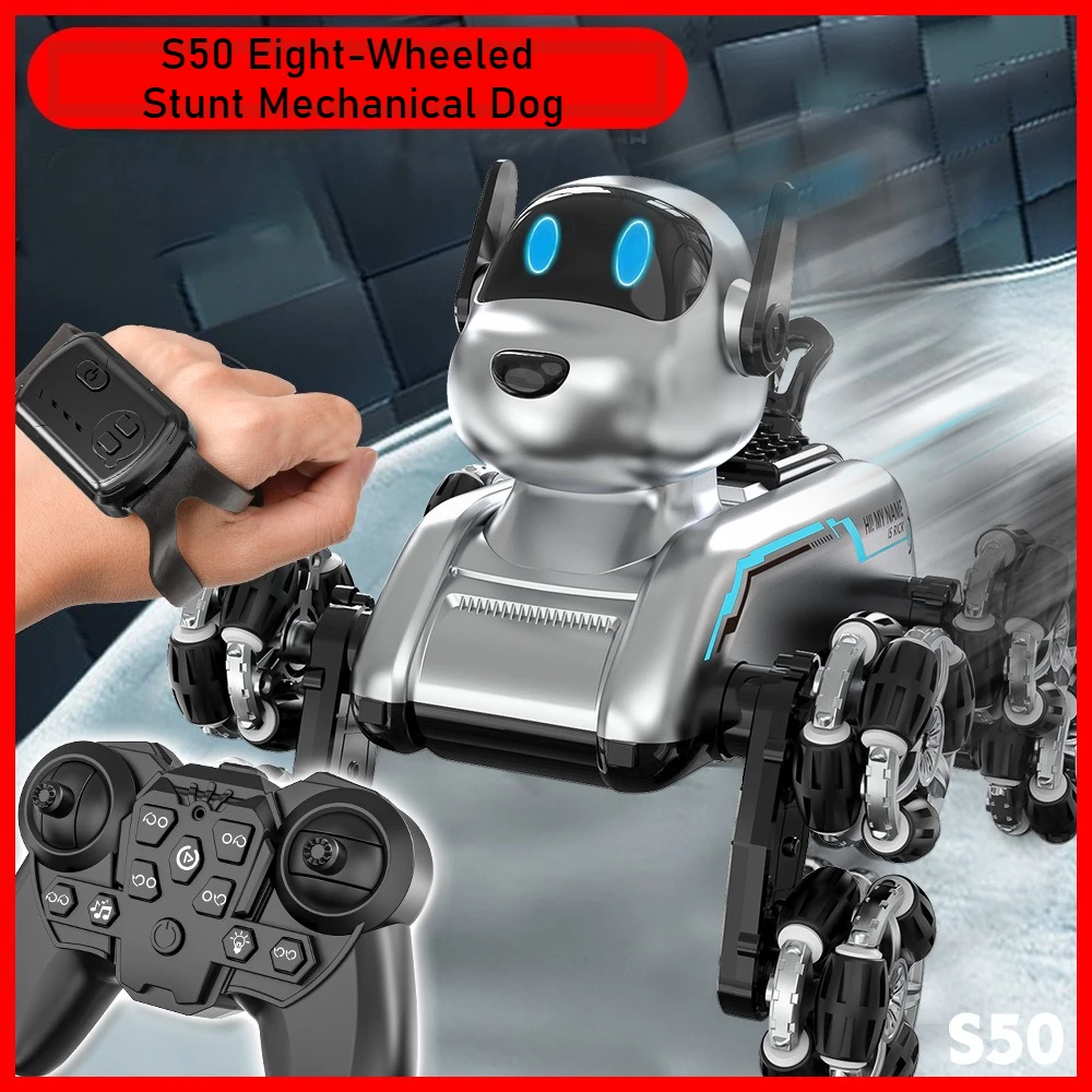 Robot Remote Control - S50 Интеллектуальный робот для собаки, чувствительная