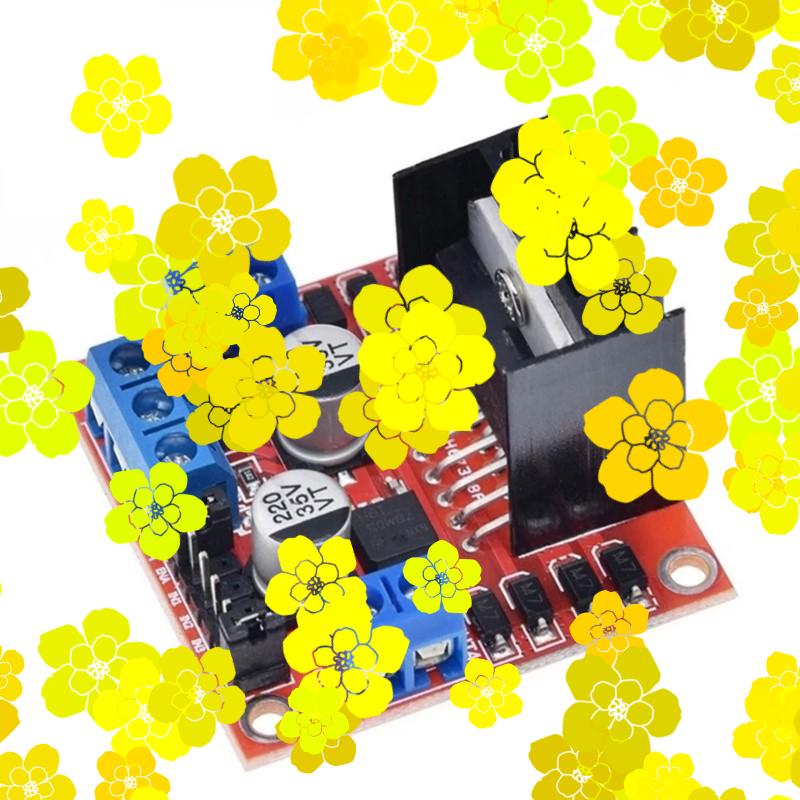 L298N Module - 1/2/5 шт. L298N модуль платы драйвера