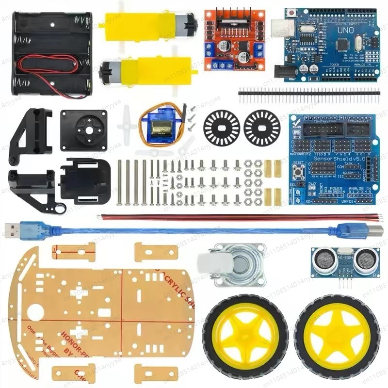 Robot Bluetooth Car - Умный автомобильный набор 2WD 4WD DIY: