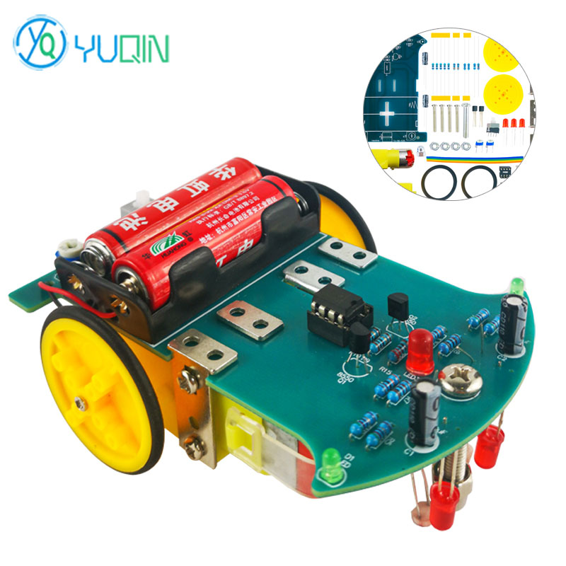Line Follower Robot - Автомобильный комплект D2-7 Smart Tracking —