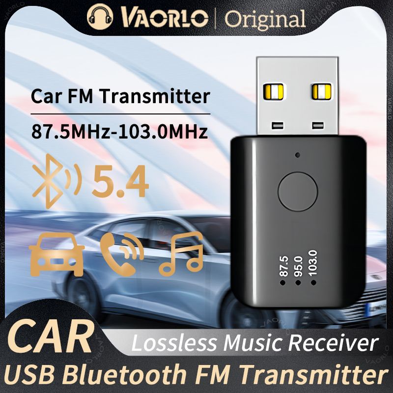 Robot Bluetooth Car - Bluetooth 5,4 FM-передатчик с микрофоном, громкая