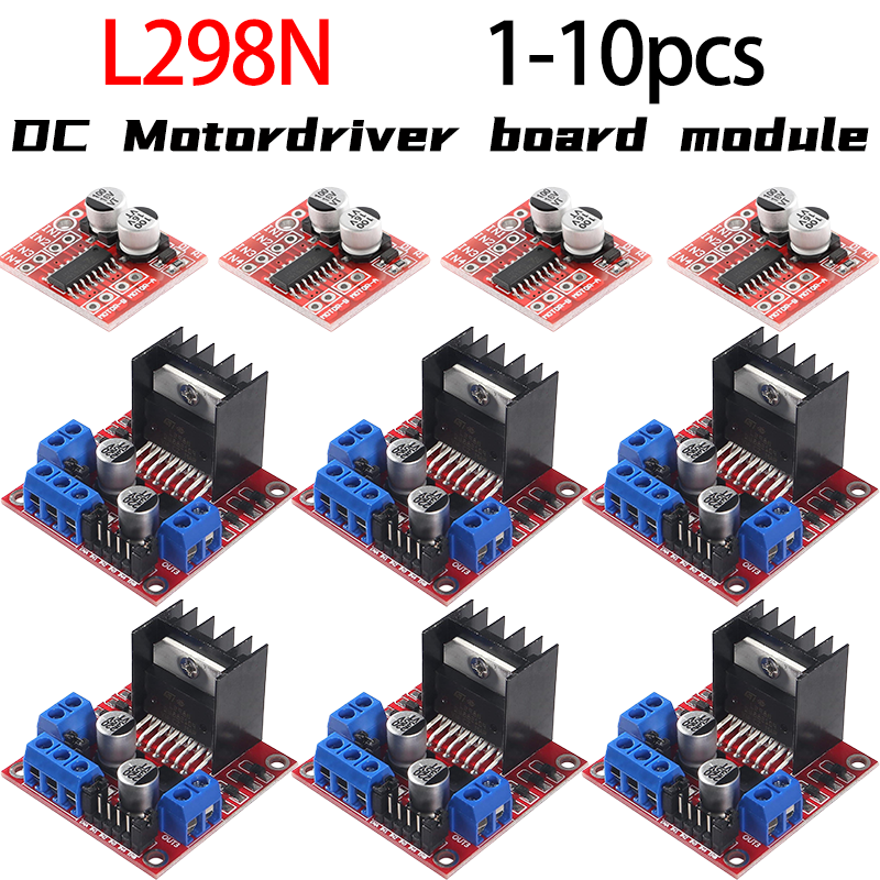 L298N Module - L298N Модуль драйвера двигателя постоянного тока