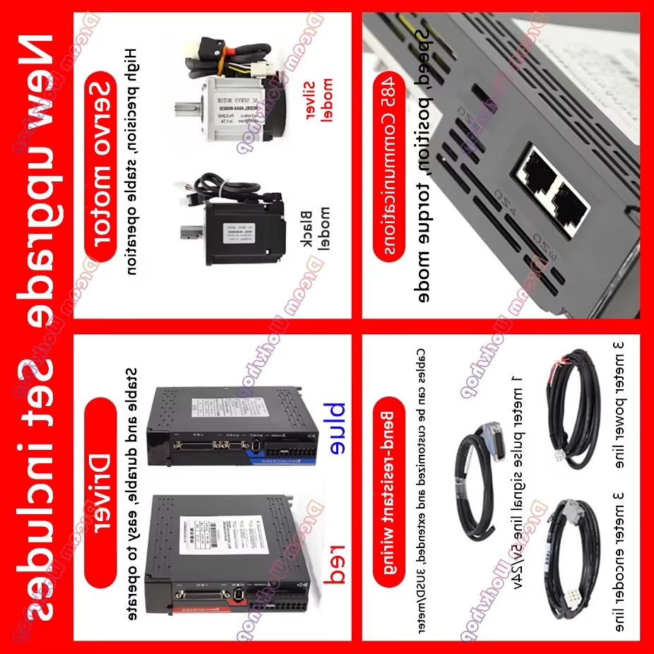 Комплект сервопривода 220В пер – обзор и цена Servo Kit