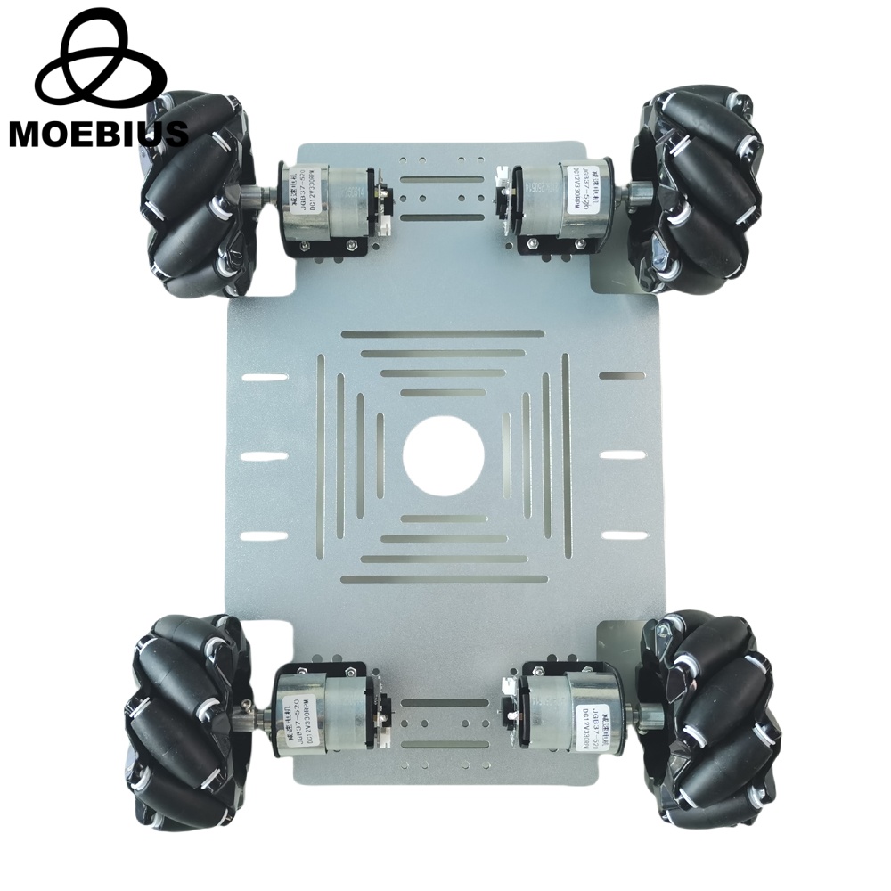 Комплект робота-машинки MOEBIU – обзор и цена Arduino Robot