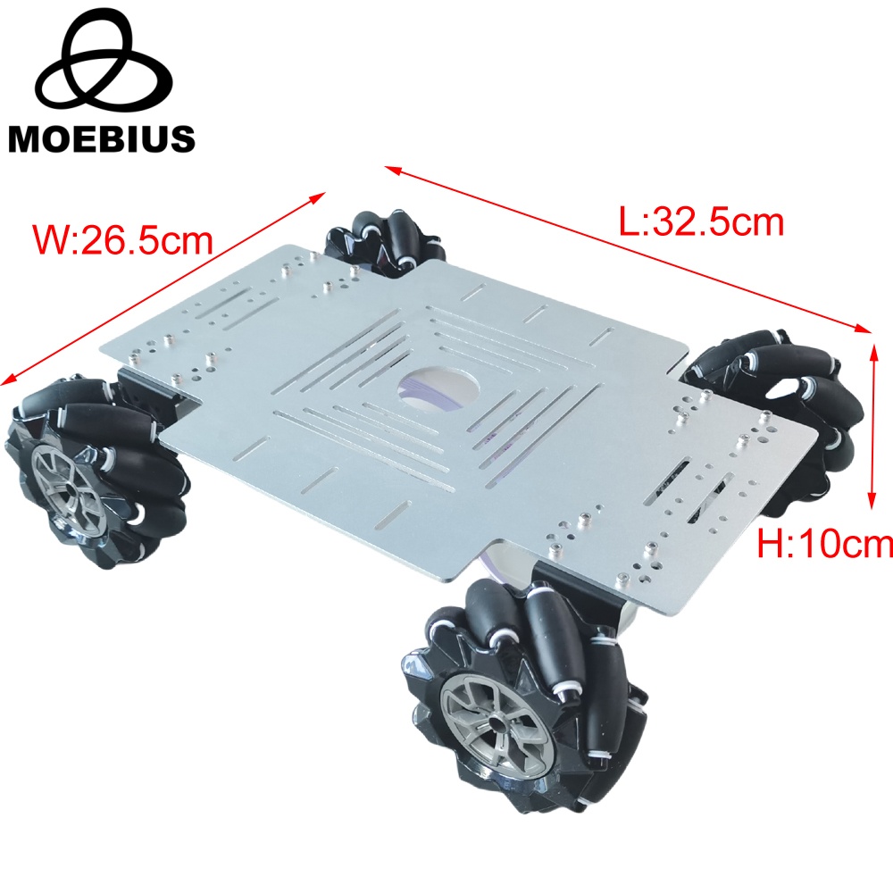 Комплект робота-машинки MOEBIU – обзор и цена Arduino Robot