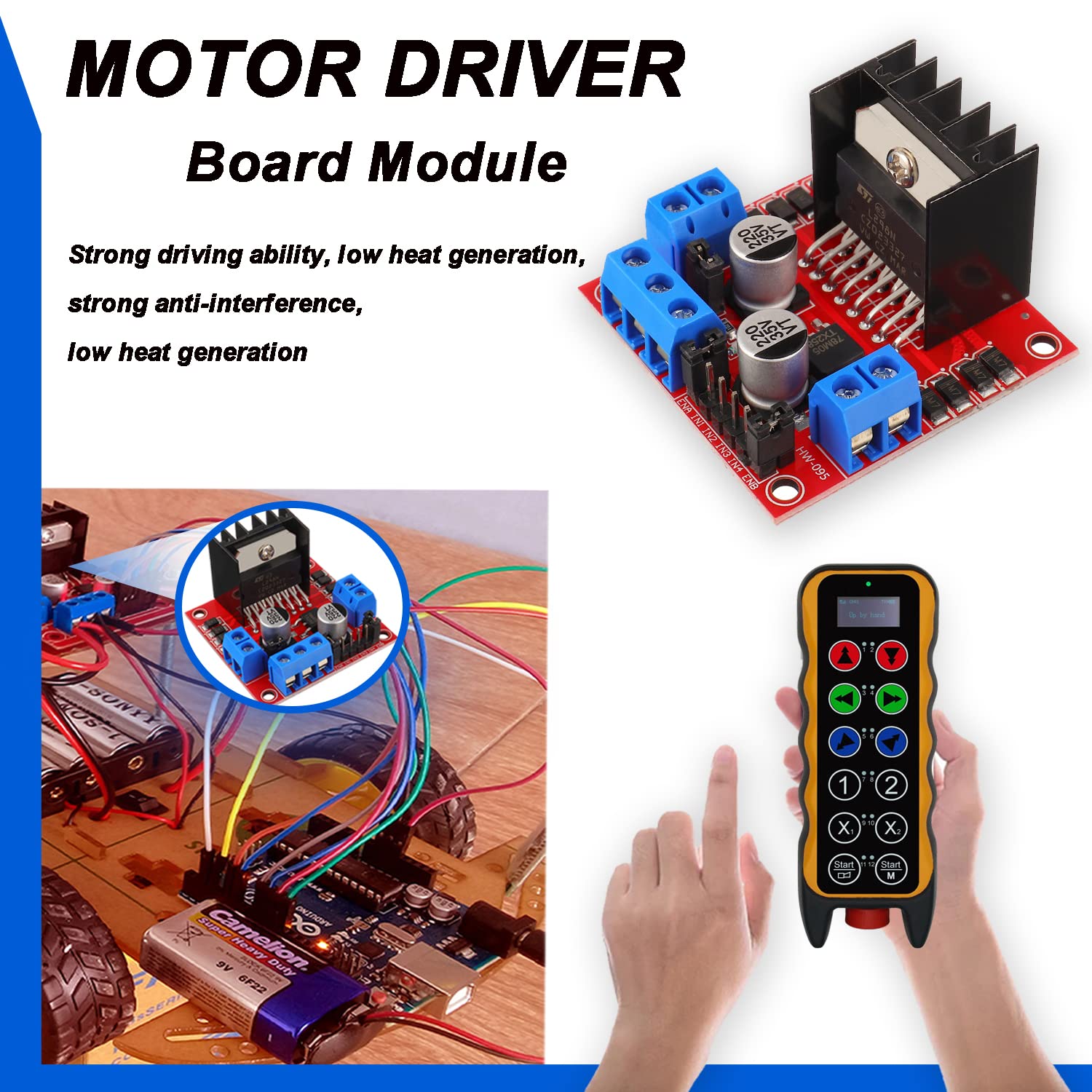 Плата контроллера привода двиг – обзор и цена L298N Module