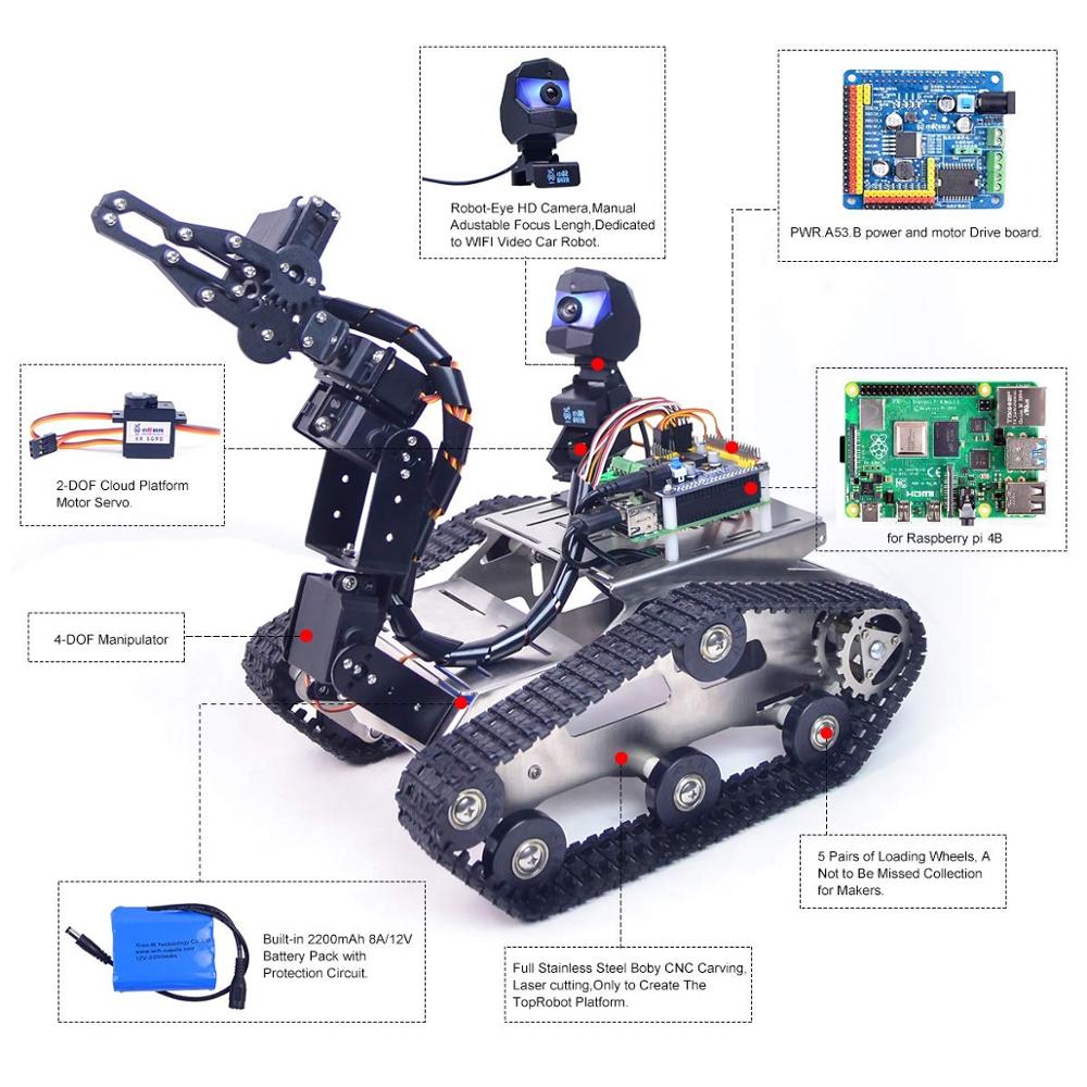 Автомобильный комплект Smart R – обзор и цена Robot Bluetooth Car