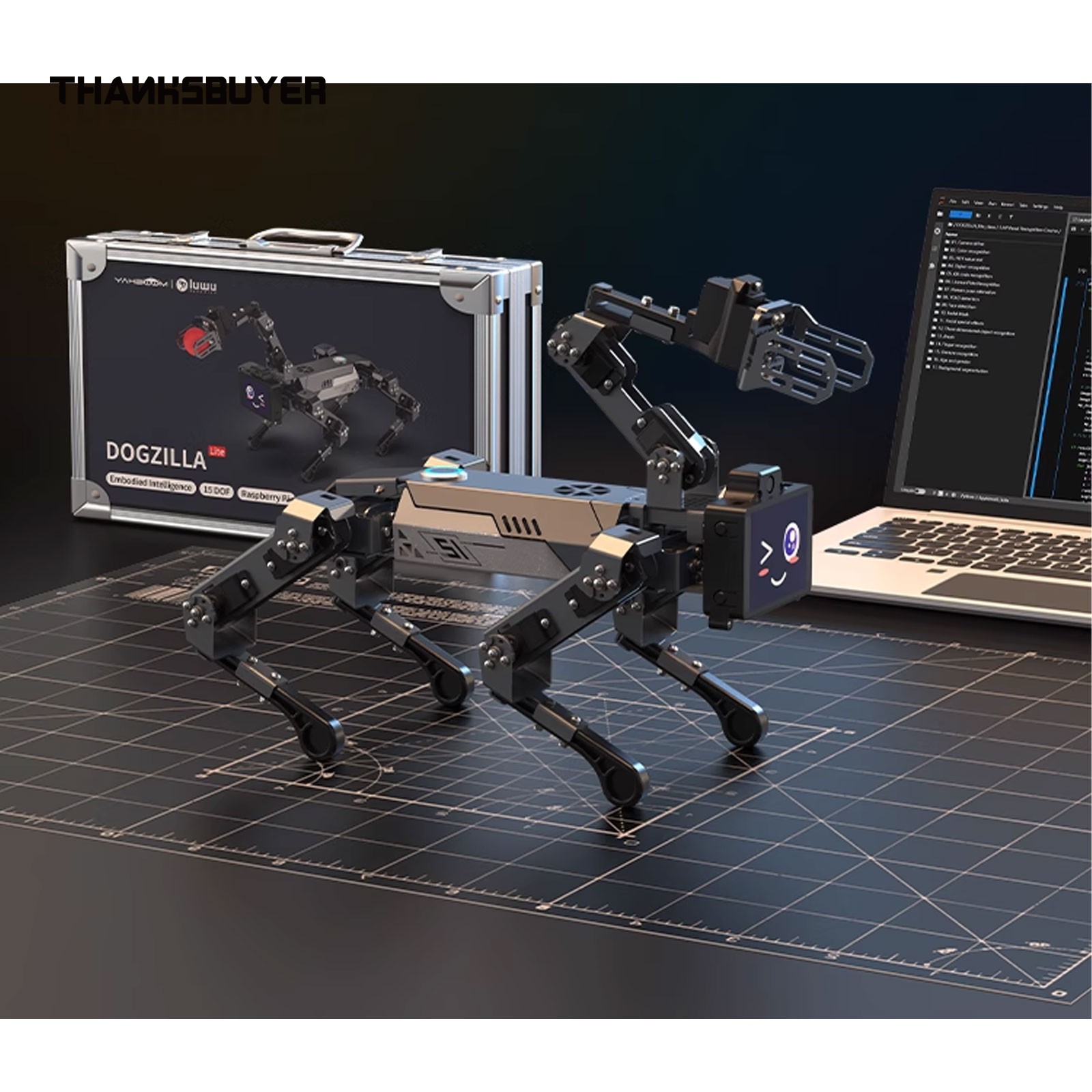 DOGZILLA-Lite 15DOF AI Биониче – обзор и цена Robot Remote Control