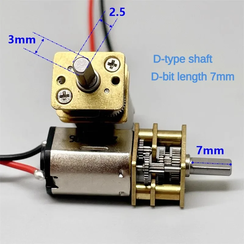 N20 DC 3 В 18 об/мин 6 В 36 об – обзор и цена Geared Motor