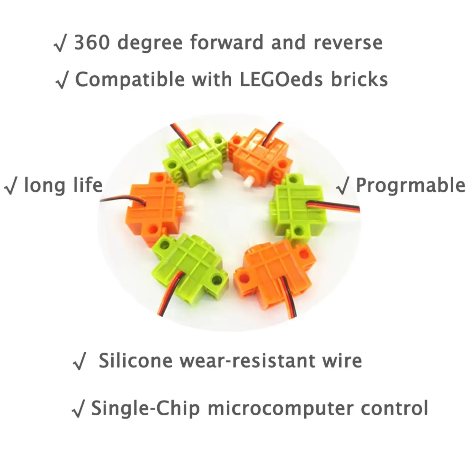 4 шт. сервоприводы Geekservo с – обзор и цена Microbit Robot