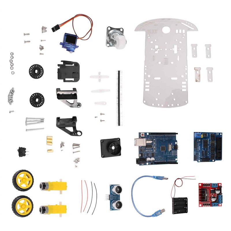Комплект шасси для умного робо – обзор и цена Arduino Robot