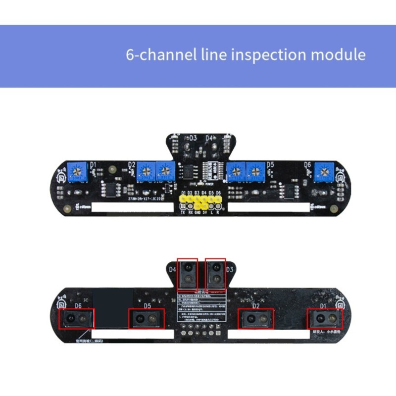 6-канальный инфракрасный модул – обзор и цена Robot Bluetooth Car