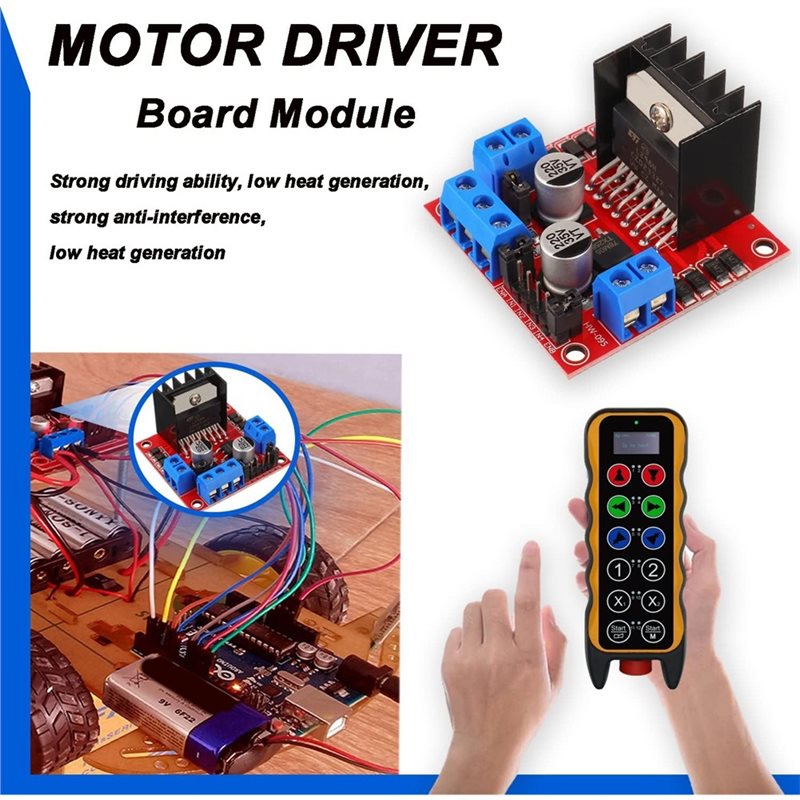 Плата контроллера двигателя AE – обзор и цена L298N Module