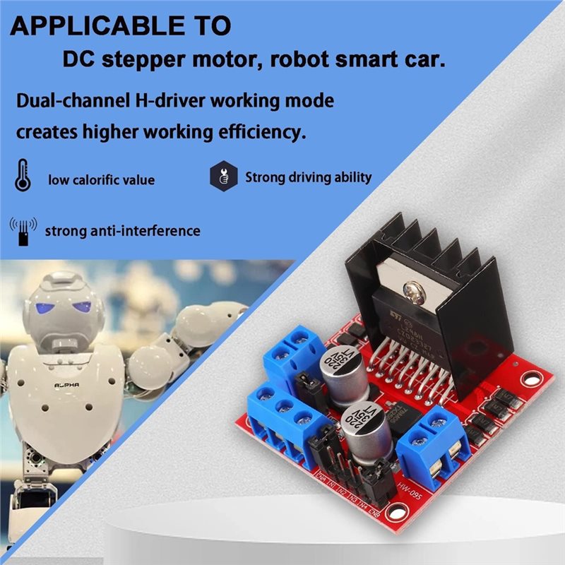 Плата контроллера двигателя AE – обзор и цена L298N Module
