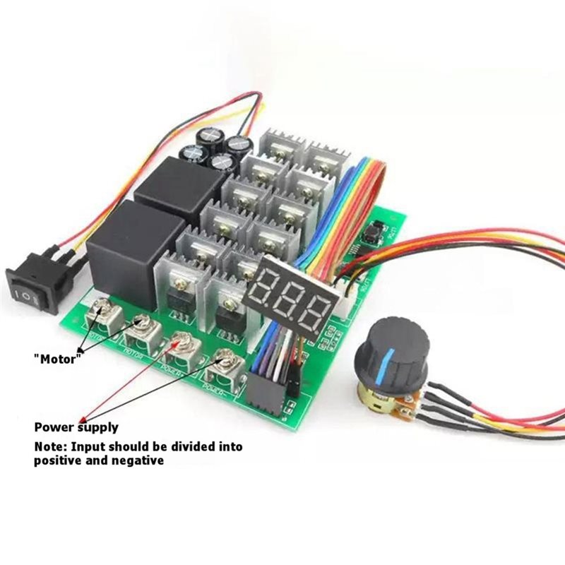 ABRU-60A – регулятор скорости  – обзор и цена Dc Motor 12V