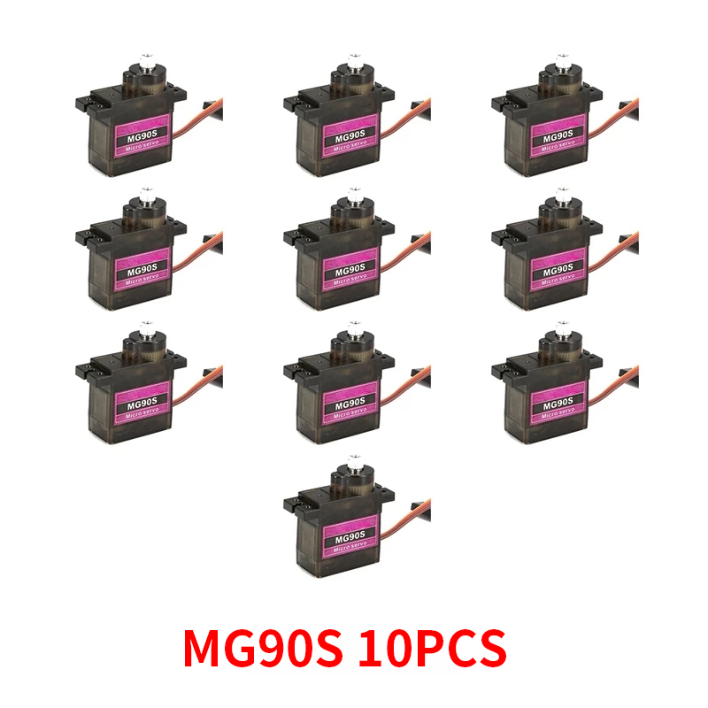 4/5/10/20 шт. MG90S металличес – обзор и цена Sg90 Servo