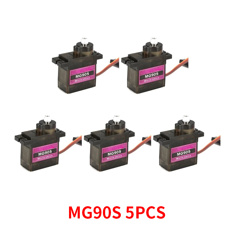 4/5/10/20 шт. MG90S металличес – обзор и цена Sg90 Servo