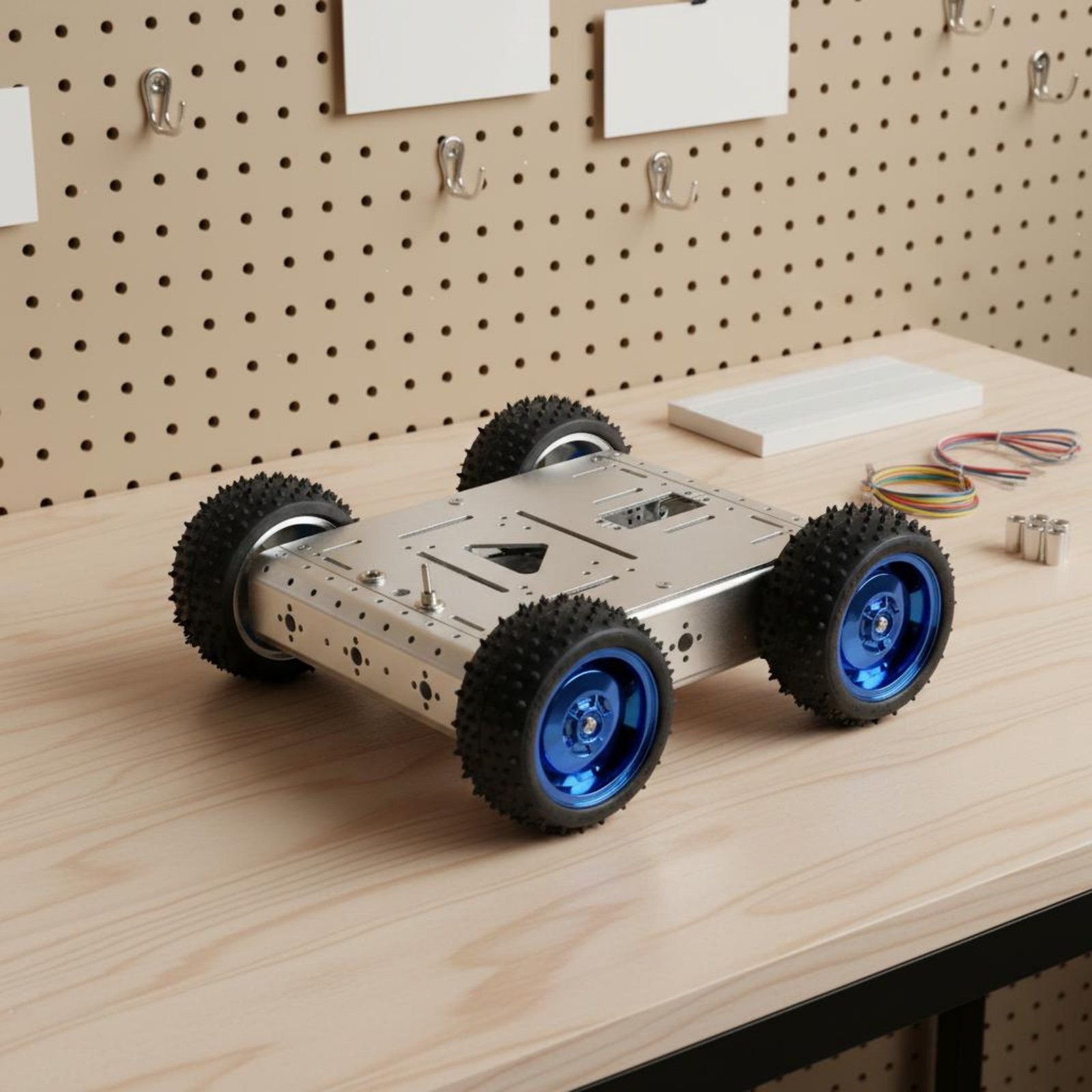 Умное шасси для автомобиля 4WD – обзор и цена Robot Wheel