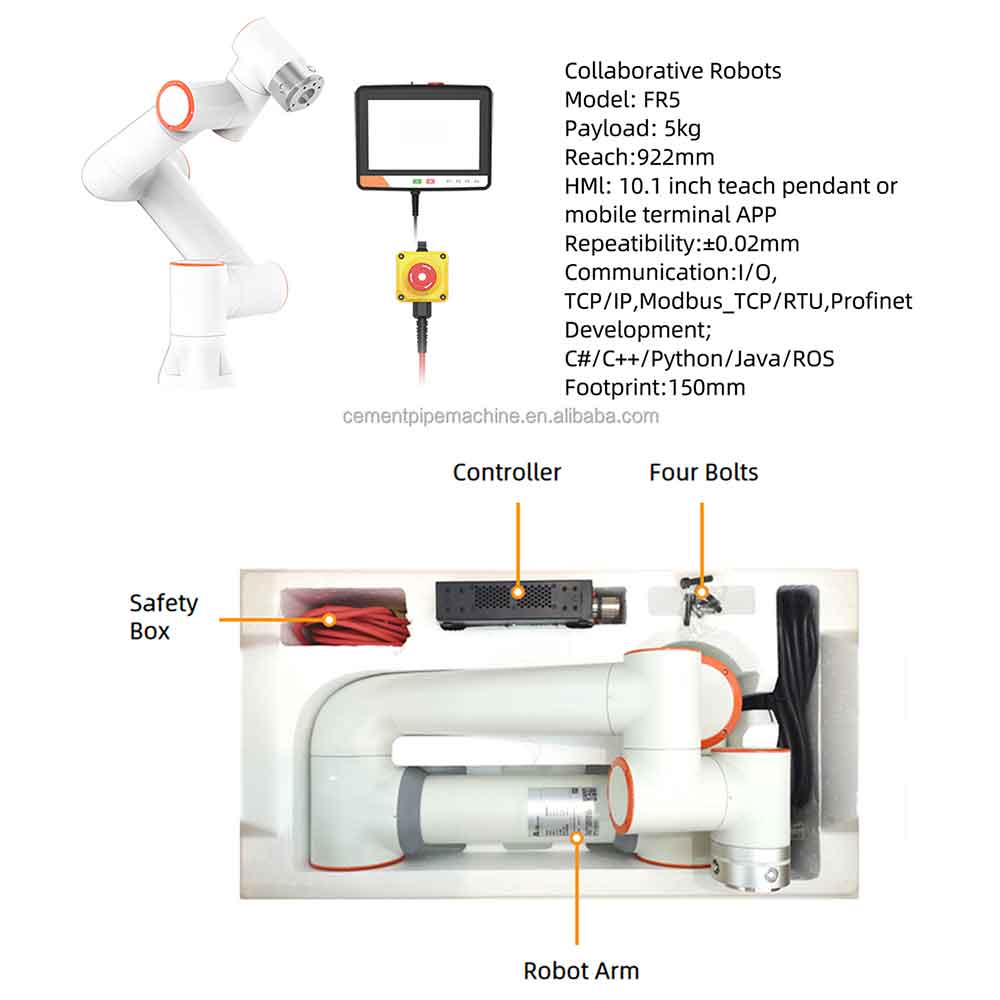 Промышленный шестиосевой колла – обзор и цена Robot Arm Metal