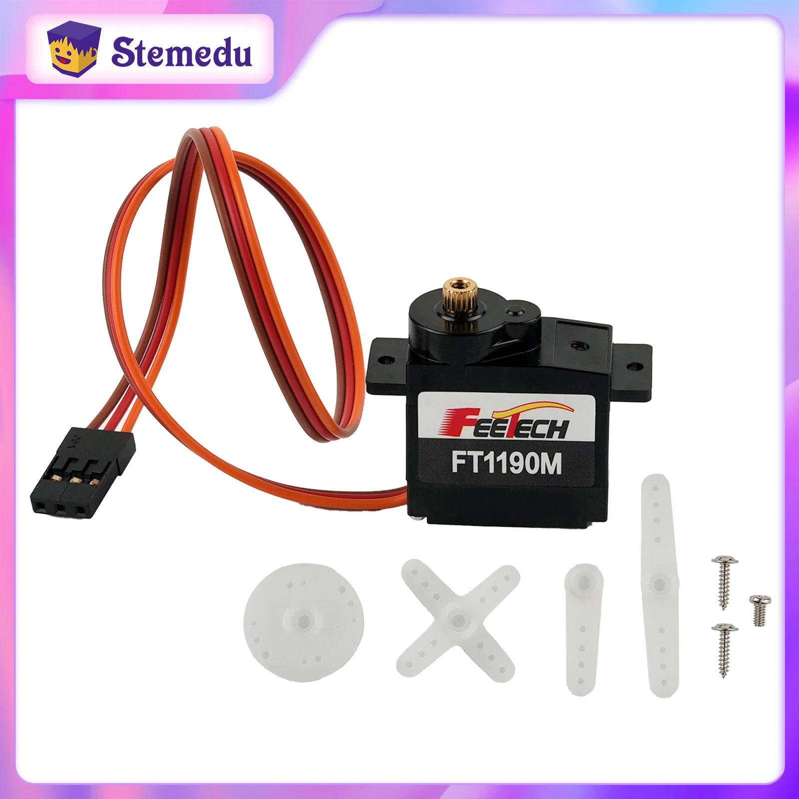 FEETECH FT1190M 4.8-6В 3.5кг М – обзор и цена Servo Kit