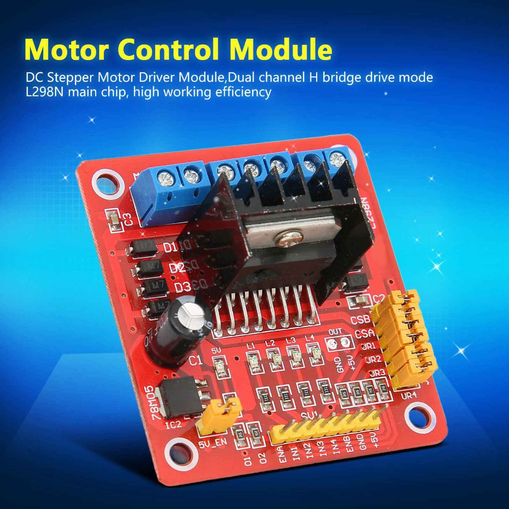 Модуль драйвера шагового двига – обзор и цена L298N Module