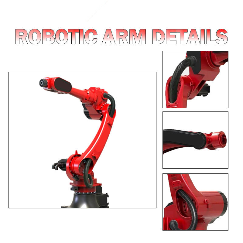 Высокоэффективный шестиосевой  – обзор и цена Robot Arm Metal