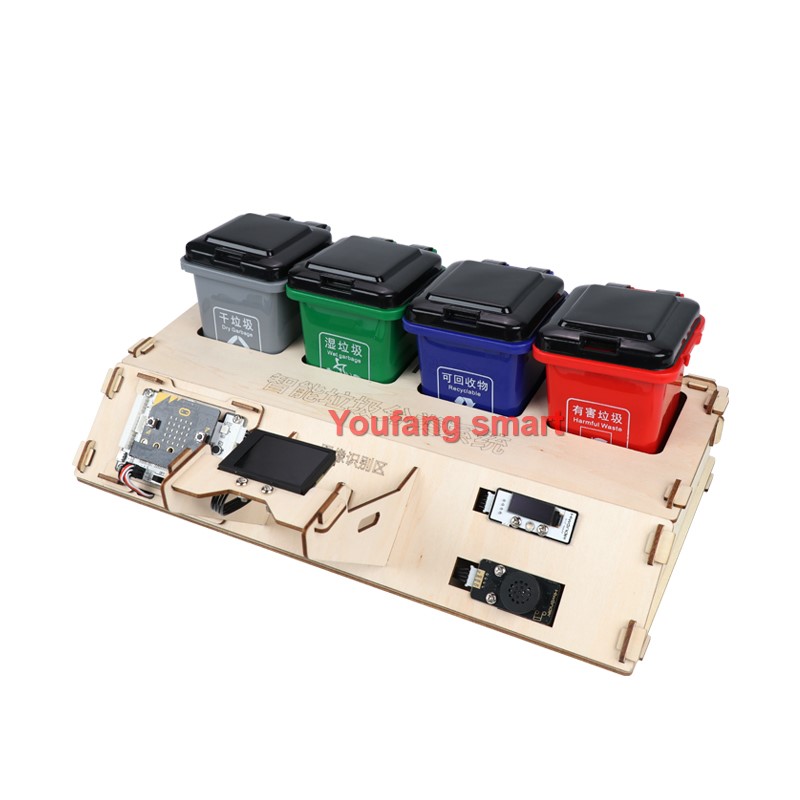 Робот-сортировщик отходов, инт – обзор и цена Microbit Robot