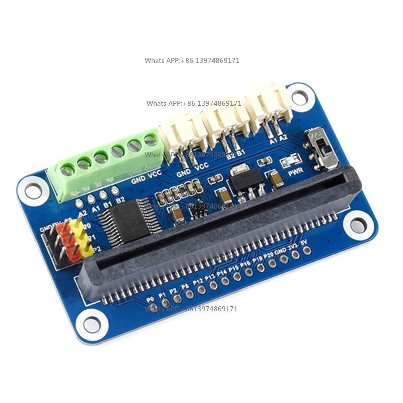 Двухканальная плата управления – обзор и цена Microbit Robot