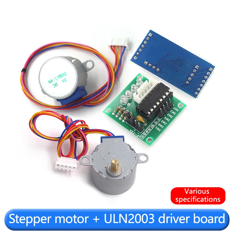 Шаговый двигатель 28BYJ48 ULN2 – обзор и цена Uln2003 Driver